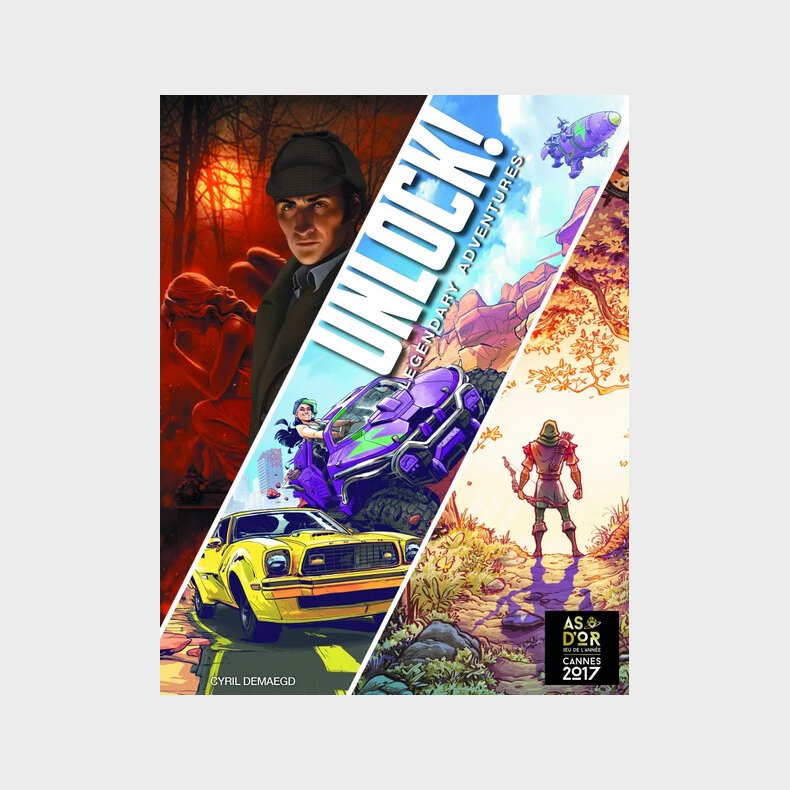 Unlock! Spil - Nr. 9 - Legendary Adventures