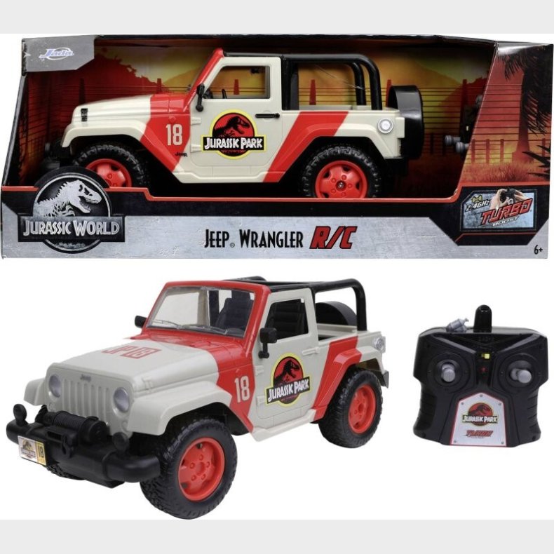 Jurassic World - Jeep Wrangler - Fjernstyret - Jada