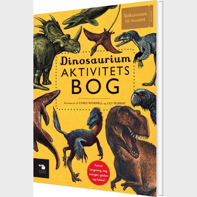 Dinosaurium Aktivitetsbog - Chris Wormell - Bog