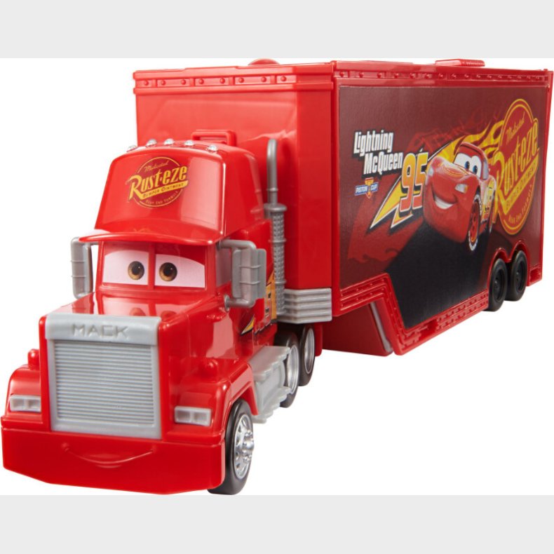 Disney Cars Legetj - Transforming Mack - Inkl. Lynet Mcqueen