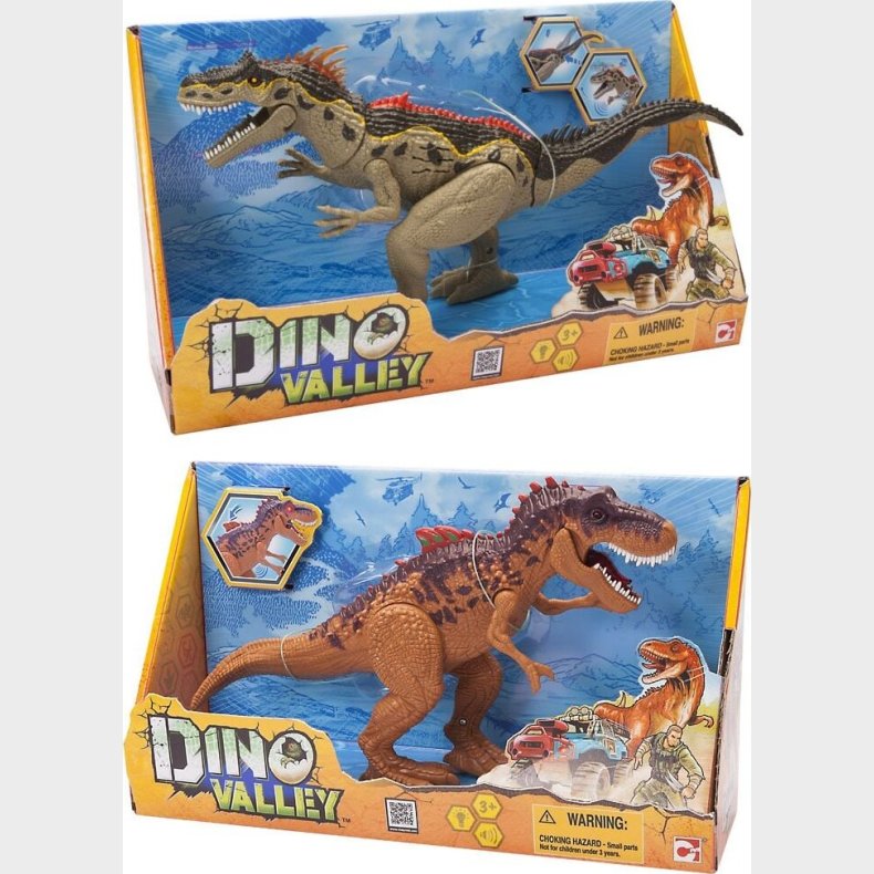 Dino Valley - Dinosaur Figur - Assorteret