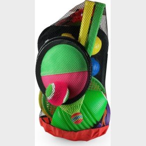 5 Havespil I Rygsk - Badminton, Frisbee, Boccia