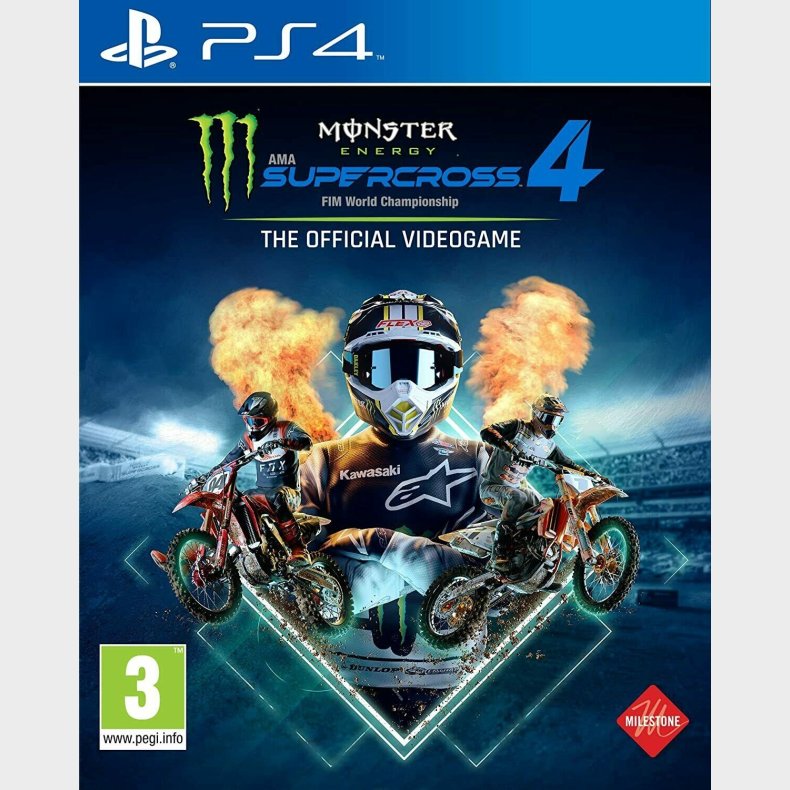 Monster Energy Supercross - The Official Videogame 4 - PS4