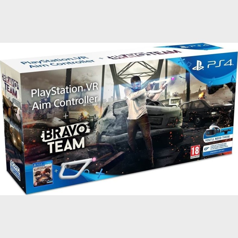 Bravo Team (vr) With Aim Controller - PS4