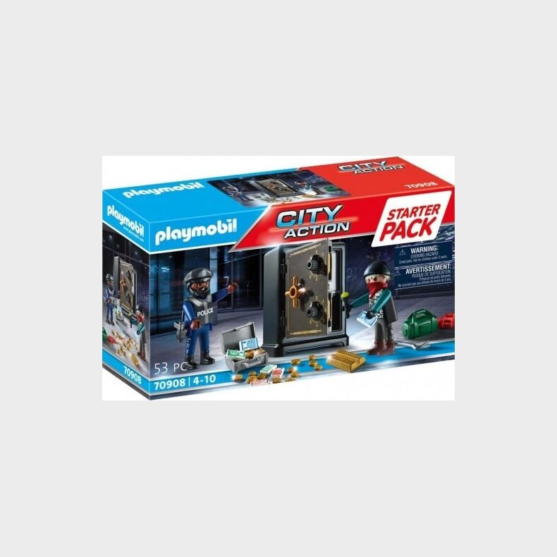 Playmobil City Action - Pengeskabstyv - 70908