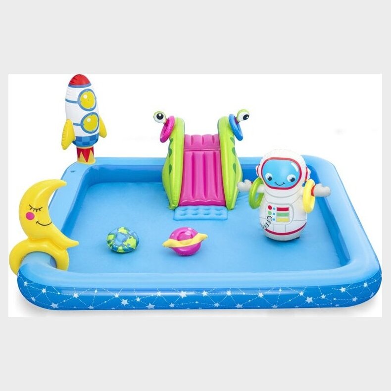 Bestway Badebassin Til Brn - Astronaut Play Center - 308 L