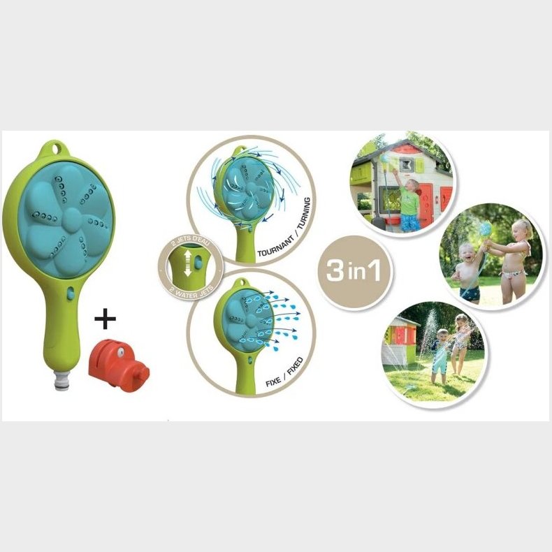 Smoby - Sprinkler Legetj Til Legehuse