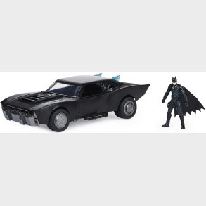 The Batman - Batmobil Legetj Inkl. Batman Figur - 10 Cm
