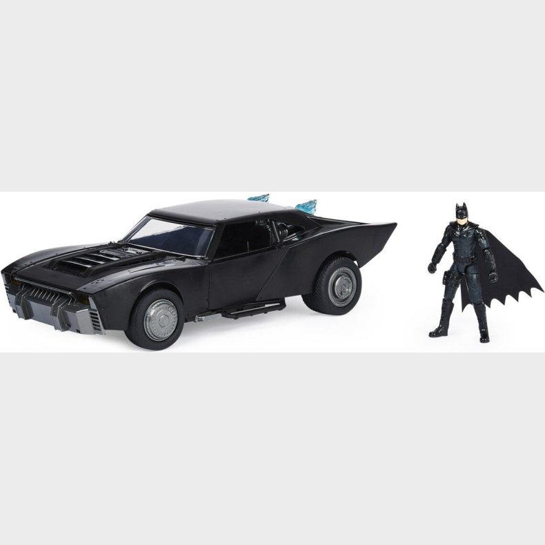 The Batman - Batmobil Legetj Inkl. Batman Figur - 10 Cm