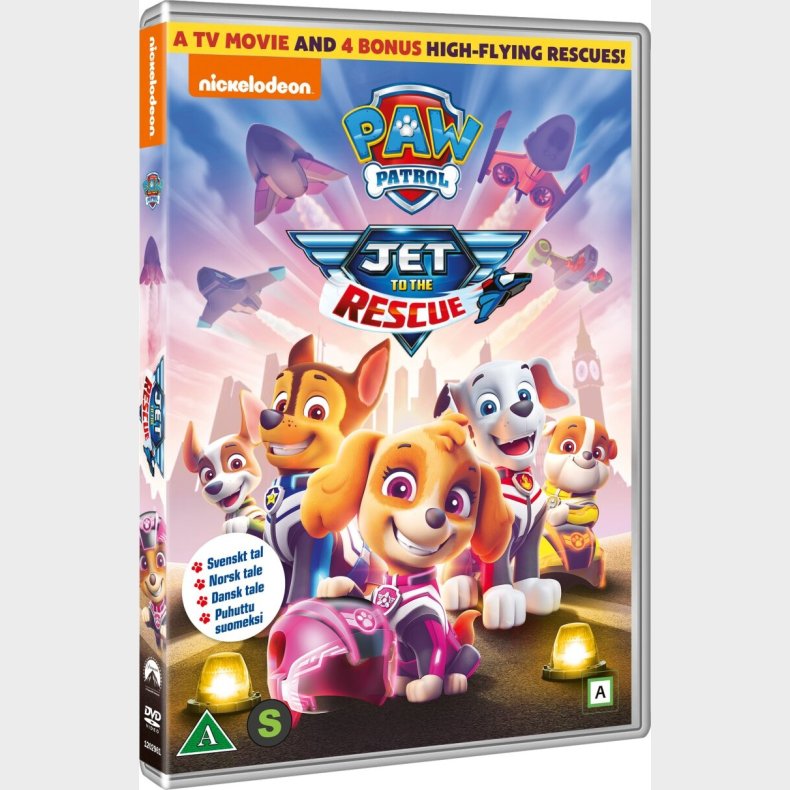 Paw Patrol - Jet To The Rescue - DVD - Film