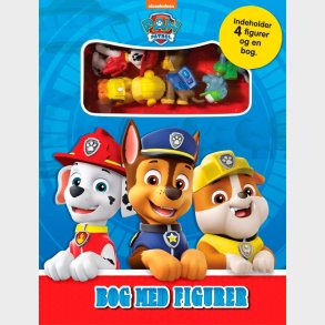 Paw Patrol - Bog Med Figurer - Diverse - Bog