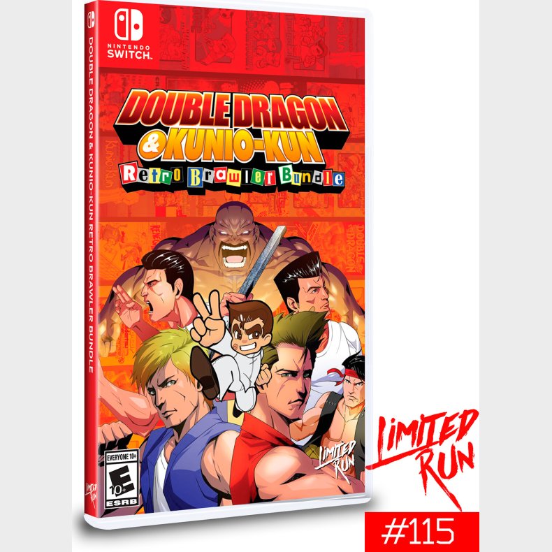 Double Dragon &amp; Kunio-kun Retro Brawler Bundle (limited Run #115) (import) - Nintendo Switch