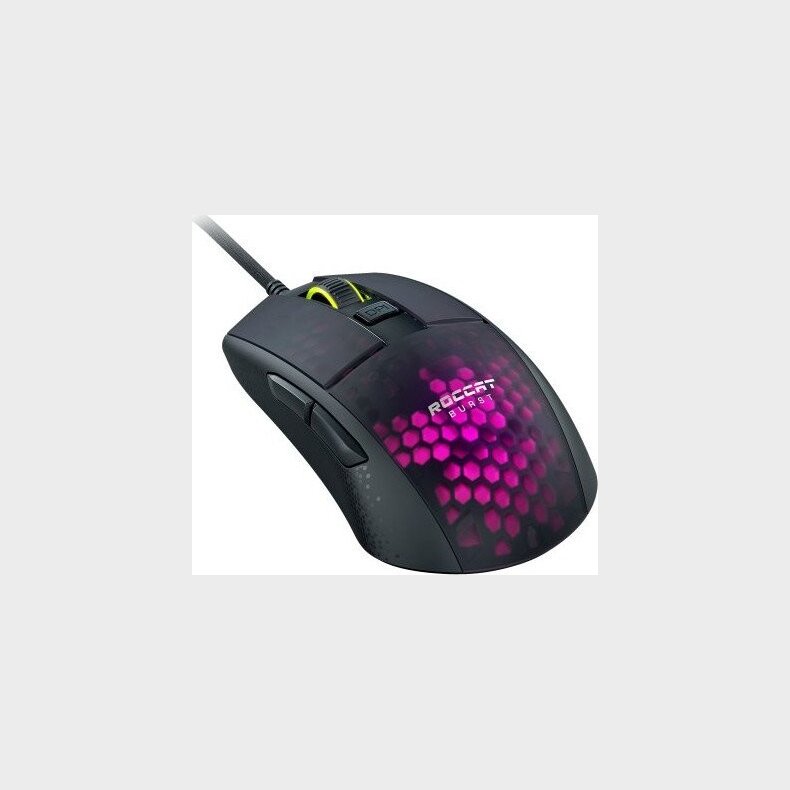 Roccat - Burst Pro Aimo Gaming Mus - Sort