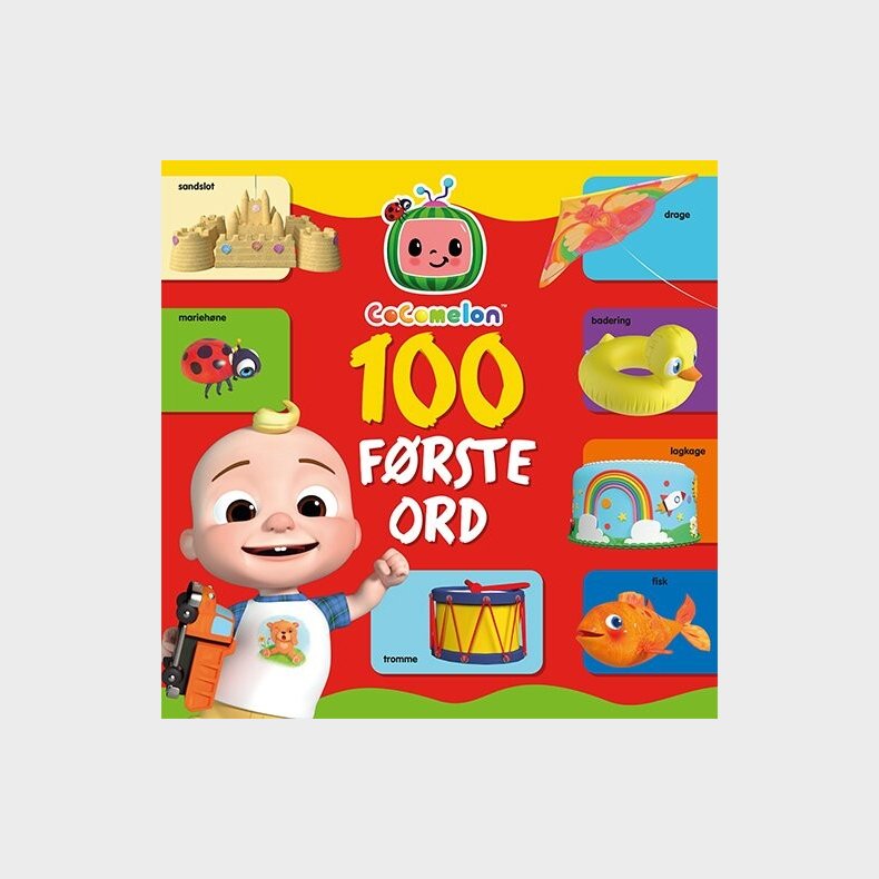 Cocomelon - 100 Frste Ord - Cocomelon - Bog