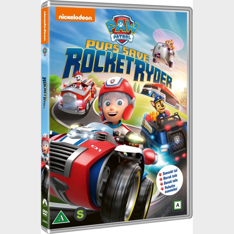 Paw Patrol - Pups Save Rocket Ryder - DVD - Film