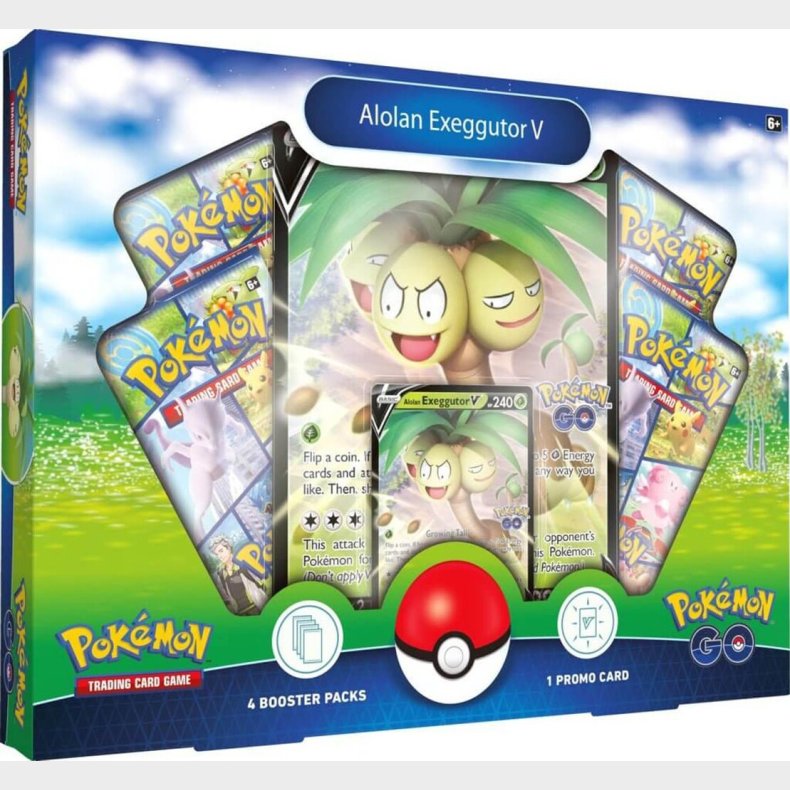 Pokmon Kort - Alolan Exeggutor V St - Trading Card Game