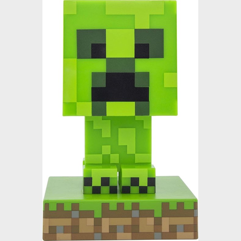 Minecraft - Creeper Lampe - Grn - 11 Cm