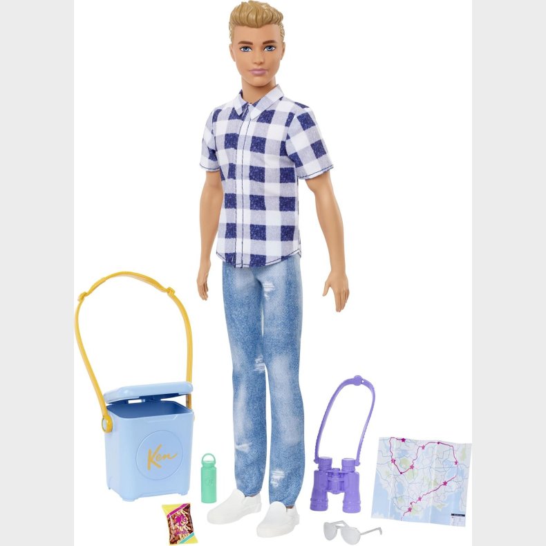 Barbie - Ken Dukke - Camping