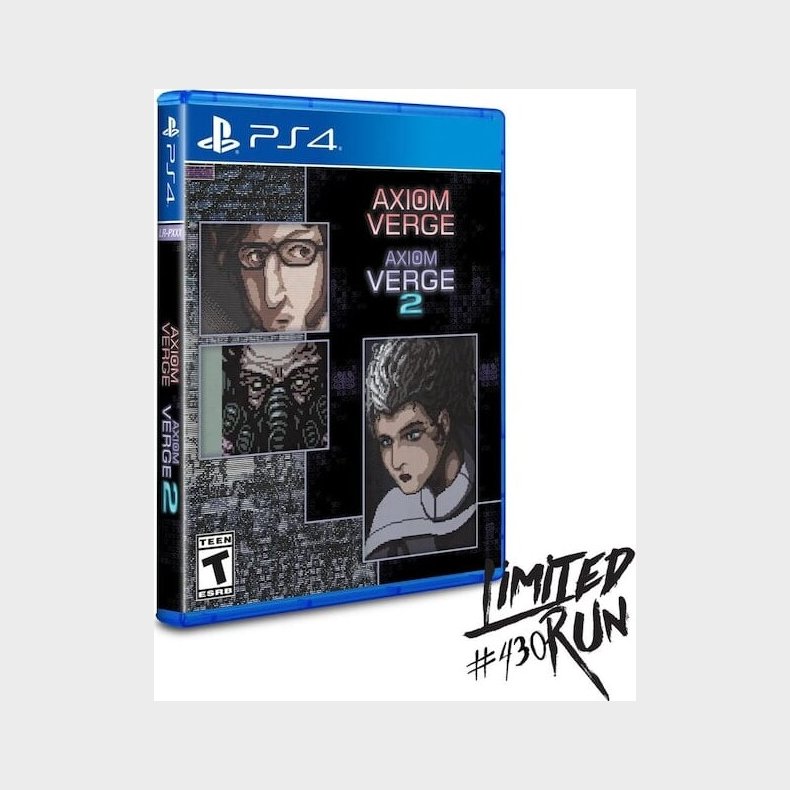 Axiom Verge 1 &amp; 2 Double Pack (limited Run #123) (import) - PS4