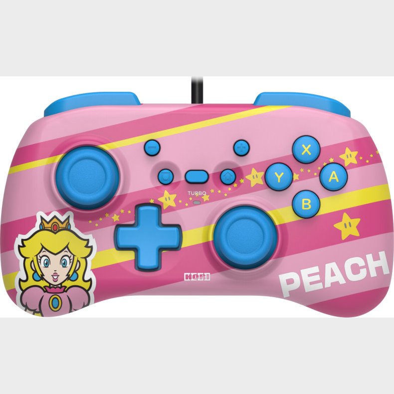 Hori - Nintendo Switch Horipad Mini Controller - Peach - Lyserd