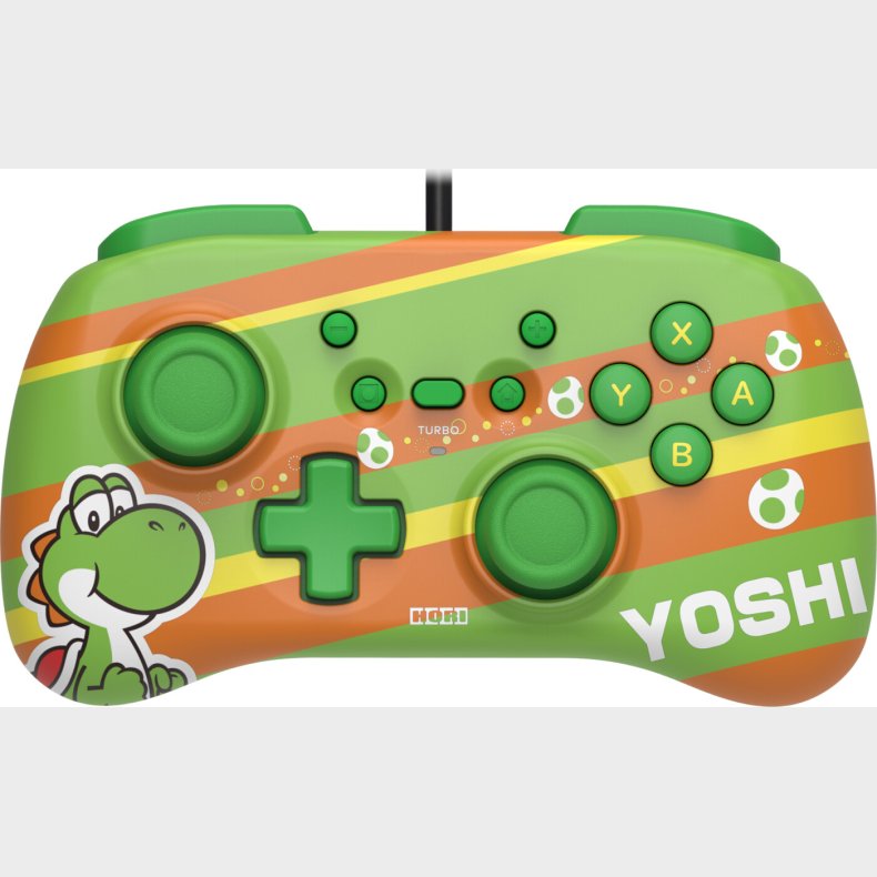 Hori - Nintendo Switch Horipad Mini Controller - Yoshi - Grn Brun