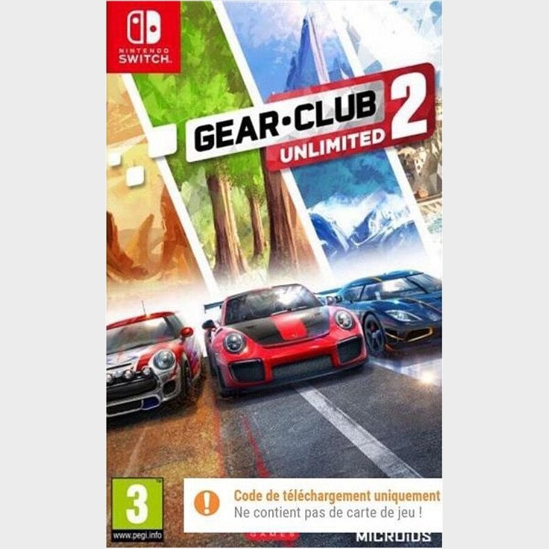 Gear Club 2: Unlimited (code In A Box) - Nintendo Switch