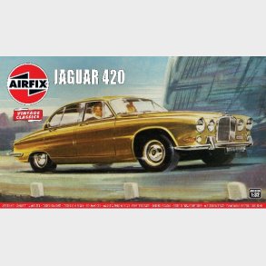 Airfix - Jaguar 420 Bil Byggest - 1:32 - A03401v