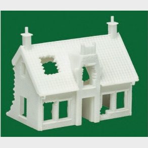 Airfix - European Ruined Cottage Byggest - 1:76 - A75004