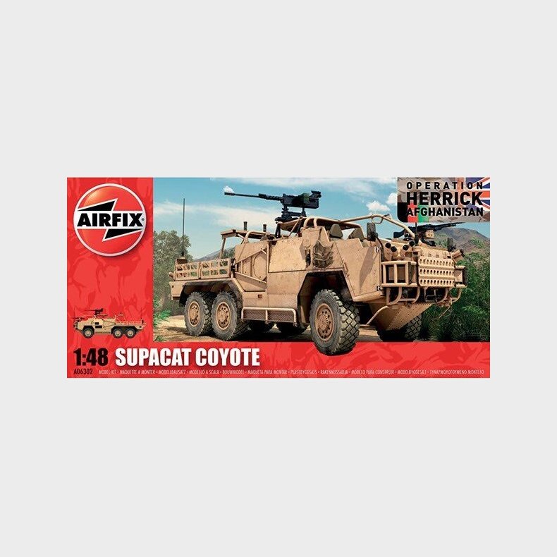 Airfix - Supacat Coyote Byggest - 1:48 - A06302