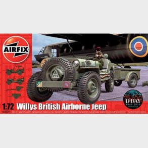 Airfix D-day - Willys British Airborne Jeep - 1:72 - A02339