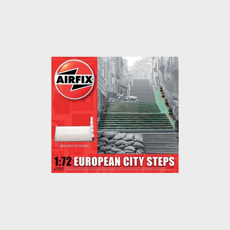 Airfix - European City Steps Byggest - 1:72 - A75017