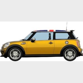 Airfix - Mini Cooper Bil Byggest Inkl. Maling - 1:32 - A55310