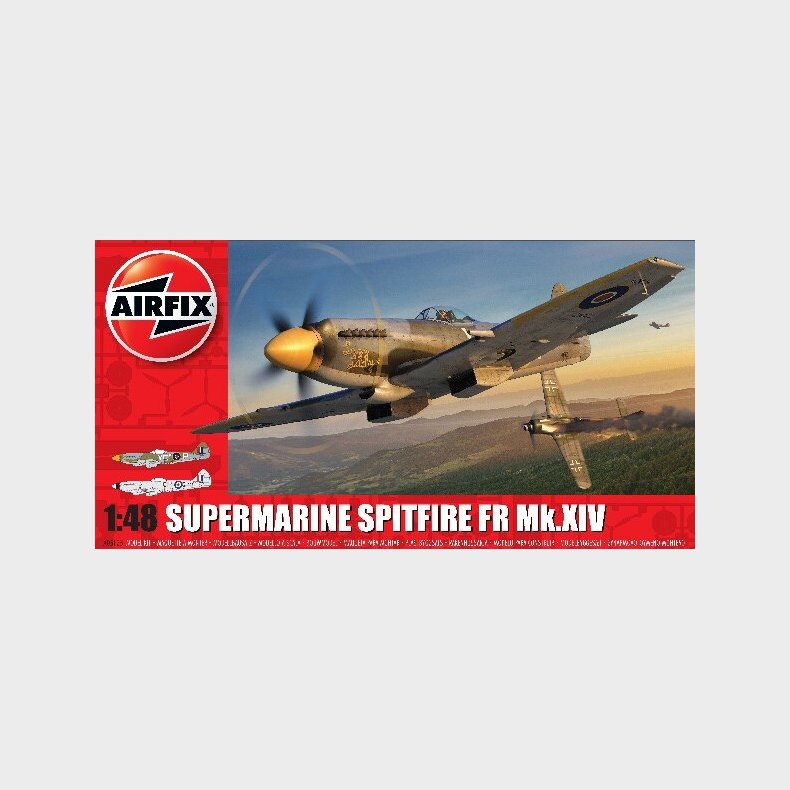 Airfix - Supermarine Spitfire Mk.xiv Fly Byggest - 1:48 - A05135