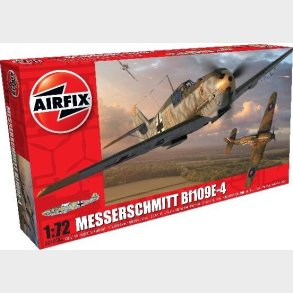Airfix - Messerschmitt Bf109e-4 Fly Byggest - 1:72 - A01008a