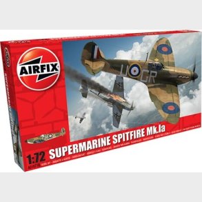 Airfix - Supermarine Spitfire Mk1a Fly Byggest - 1:72 - A01071b