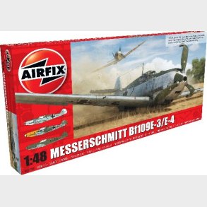Airfix - Messerschmitt Bf109e-3 Fly Byggest - 1:48 - A05120b