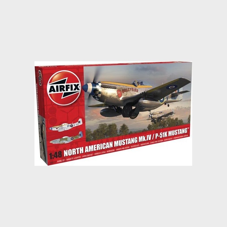 Airfix - North American Mustang Fly Byggest - 1:48 - A05137