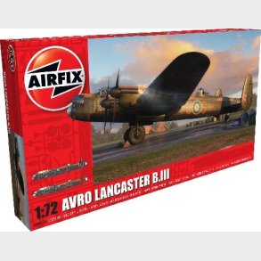 Airfix - Avro Lancaster B.iii Model Fly Byggest - 1:72 - A08013a