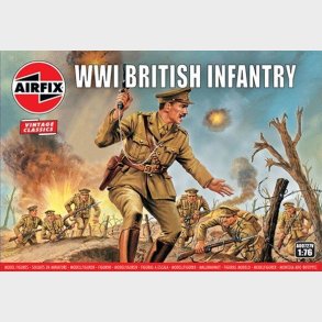 Airfix - Ww1 British Infantry - Vintage Classics - 1:76 - A00727v