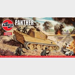 Airfix - Panther Tank Byggest - Vintage Classics - 1:76 - A01302v