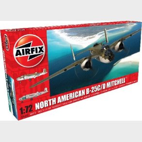 Airfix - North American Mitchell Fly Byggest - 1:72 - A06015
