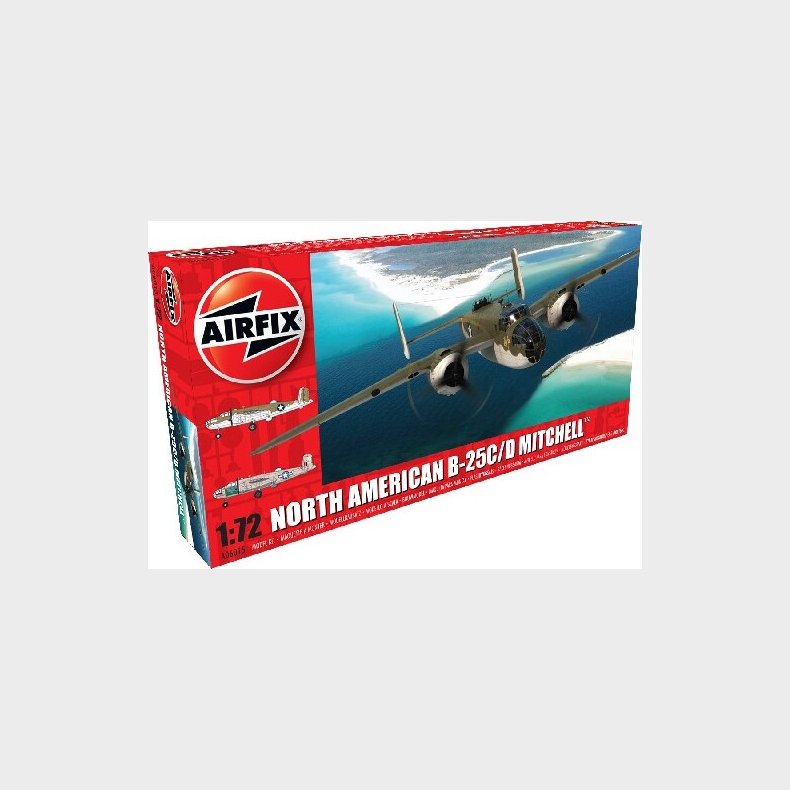 Airfix - North American Mitchell Fly Byggest - 1:72 - A06015