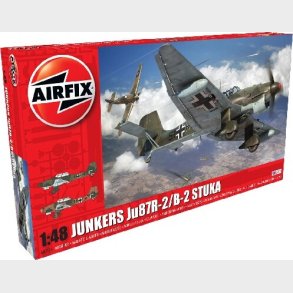 Airfix - Junkers Ju87r-2 Fly Byggest - 1:48 - A07115