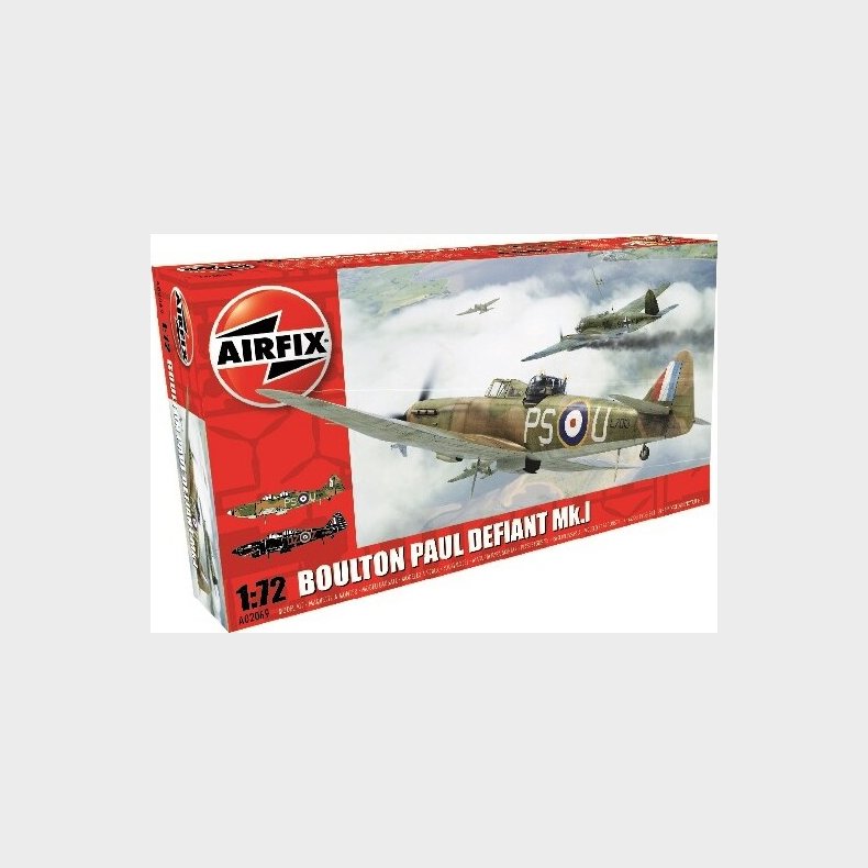 Airfix - Boulton Paul Defiant Fly Byggest - 1:72 - A02069