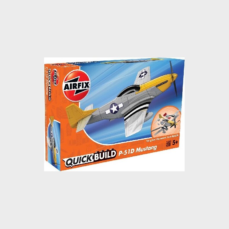 Airfix - Quick Build - P-51d Mustang - J6016