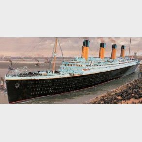 Airfix - Rms Titanic Model Skib Byggest - 1:400 - A50146a