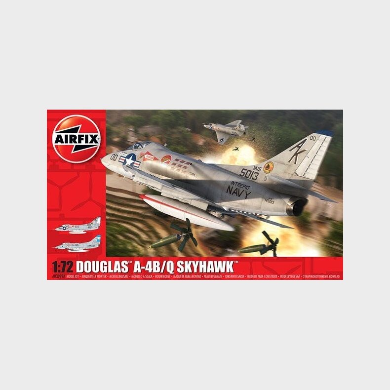 Airfix - Douglas A-4b Skyhawk Fly Byggest - 1:72 - A03029a