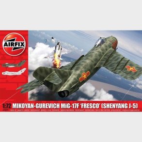 Airfix - Mikoyan Gurevich Mig-17f Fly Byggest - 1:72 - A03091