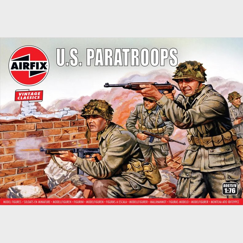 Airfix - U.s. Paratroops - Vintage Classics - 1:76 - A00751v