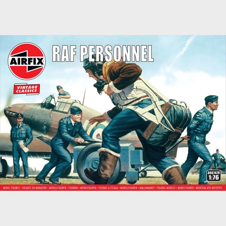 Airfix - Raf Personnel - Vintage Classics - 1:76 - A00747v